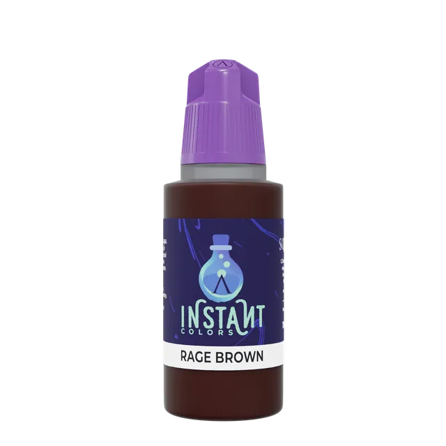 Scale75 Instant Colors Rage Brown barva 17 ml matná