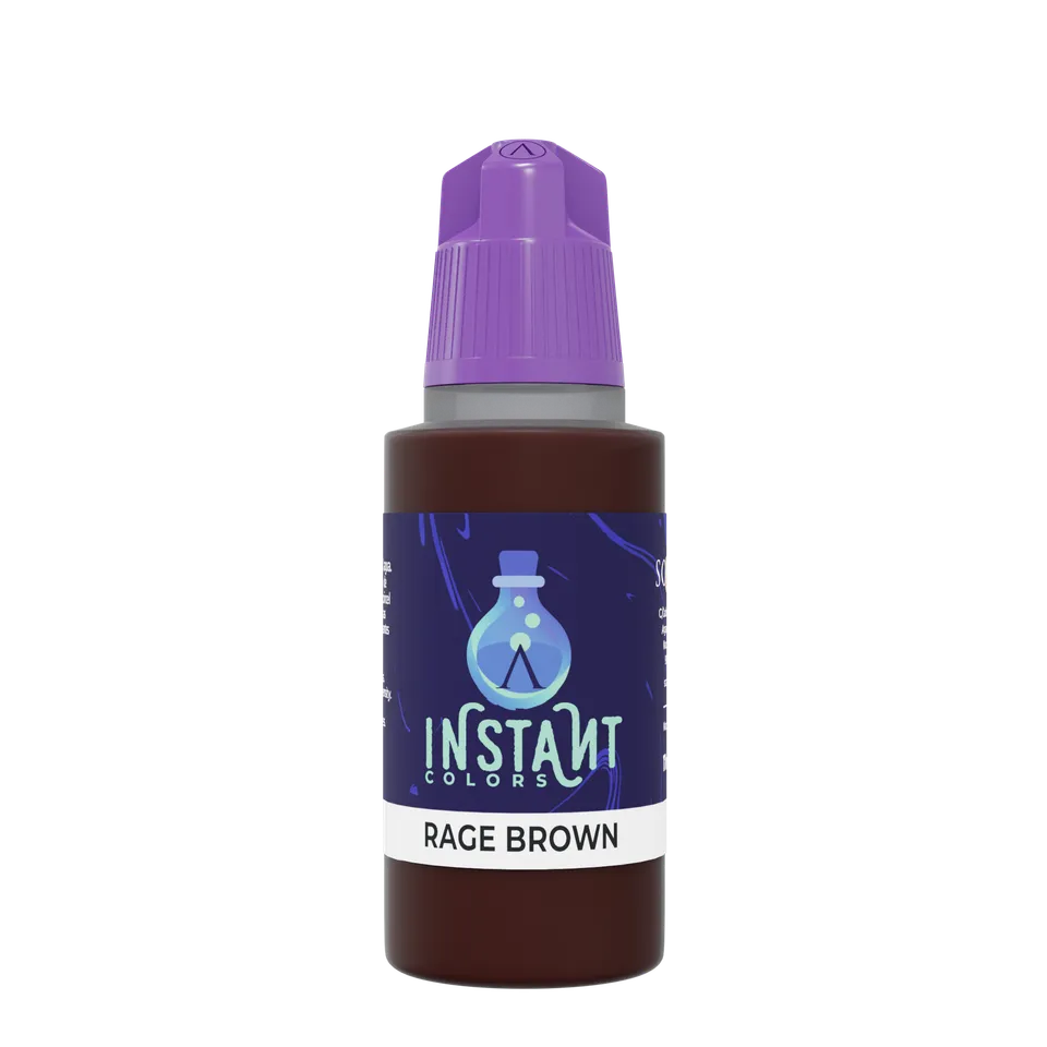 Scale75 Instant Colors Rage Brown barva 17 ml matná