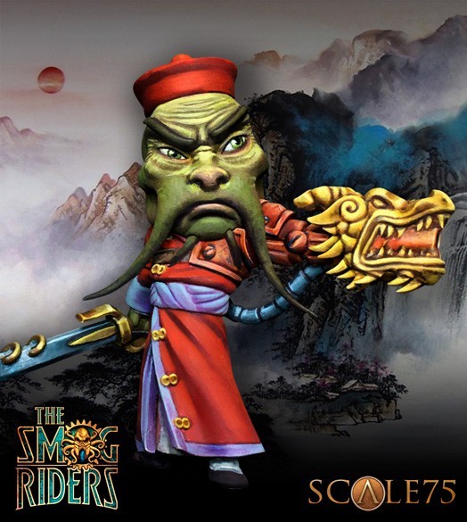 Scale75 Smog Riders Fu Cat Chu figurka 35 mm resin