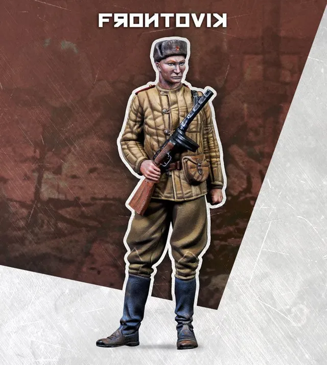 Scale75 Warfront Frontovik figurka 1/35 resinová