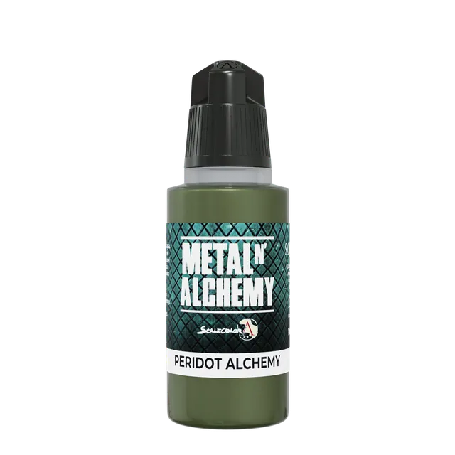 Scale75 Metal Alchemy Peridot barva 17ml metalická zelená