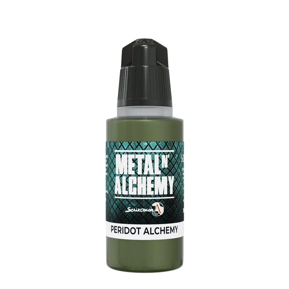 Scale75 Metal Alchemy Peridot barva 17ml metalická zelená