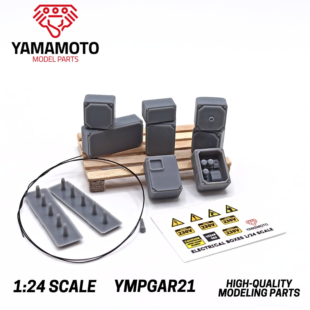 Yamamoto Electrical Boxes Kit doplňky sada pro dioráma