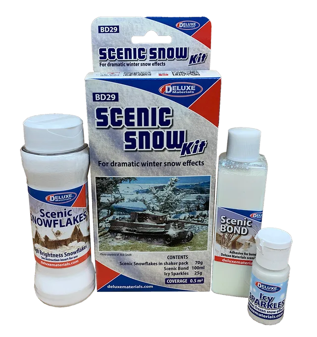 Deluxe Materials Scenic Snow Kit sada sněhu