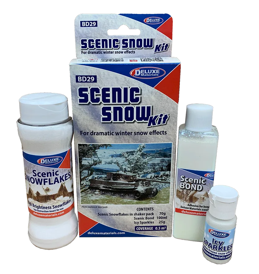 Deluxe Materials Scenic Snow Kit sada sněhu