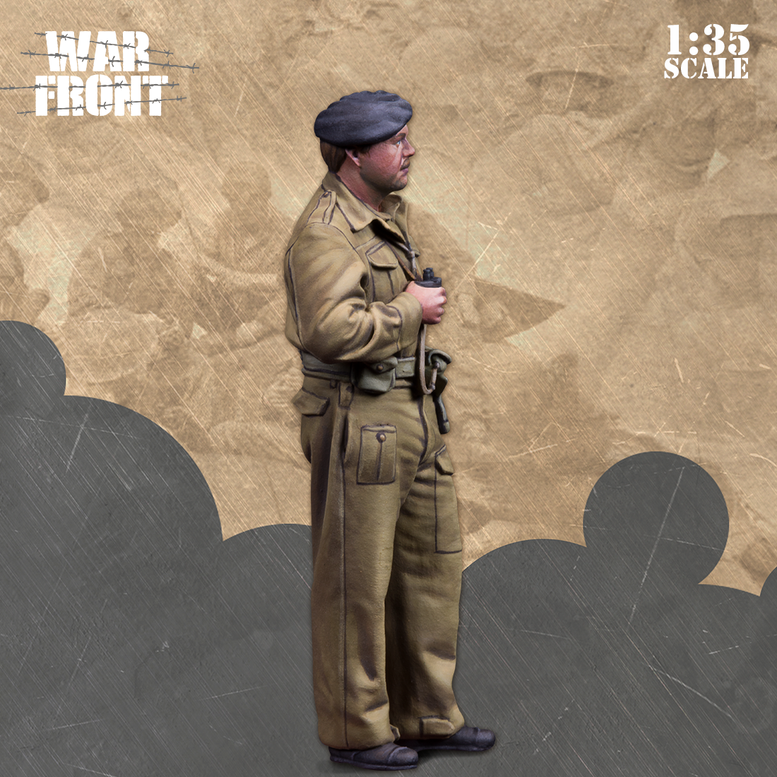 Scale75 Warfront British Tanker figurka 1/35 resin