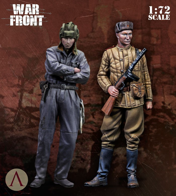 Scale75 Warfront Soviet Troops figurka 1/72 resin