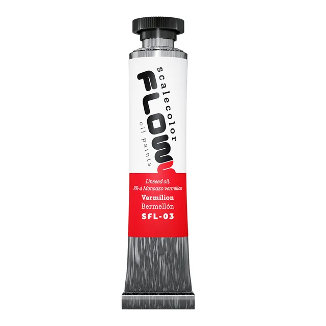 Scale75 Vermilion olejová barva na modely 20 ml matná