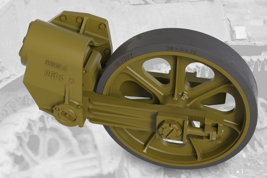 Fury Models F35010 M5 M5A1 M8 napínací kola 1:35