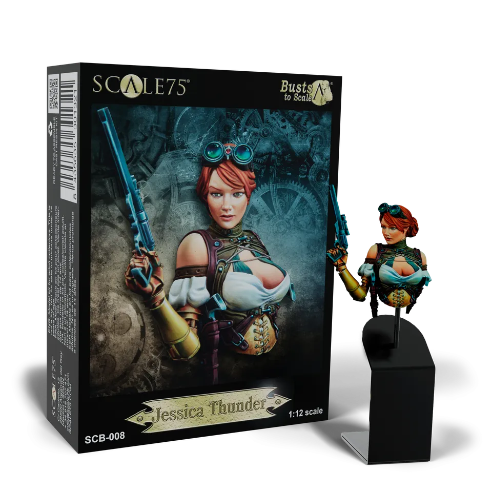 Scale75 Jessica Thunder Bust busta 1/10 nenabarvená