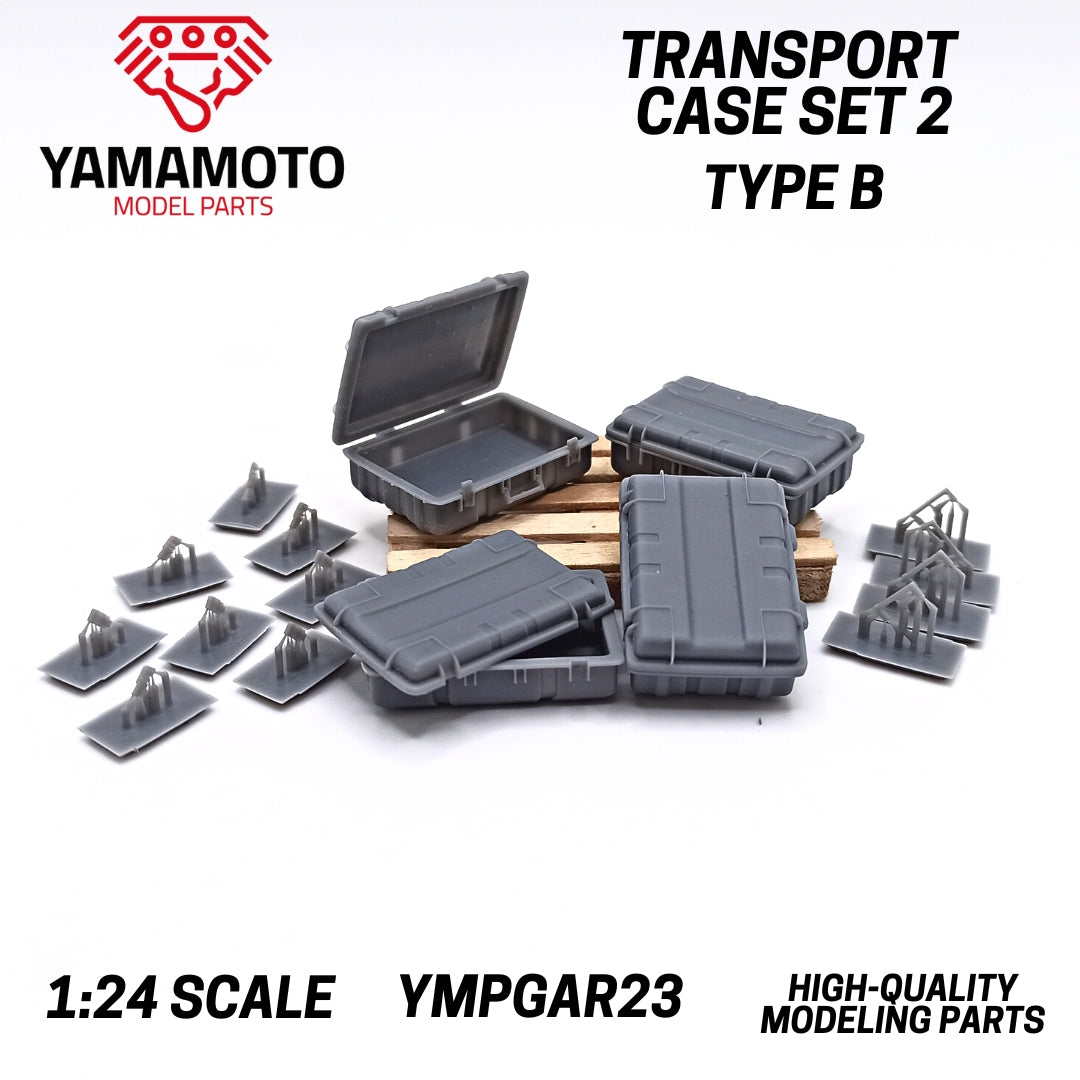 Yamamoto Model Parts Transport Case Set 2 přepravky 3D tisk
