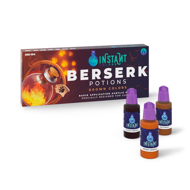 Scale75 Instant Colors Berserk Potions sada barev hnědé
