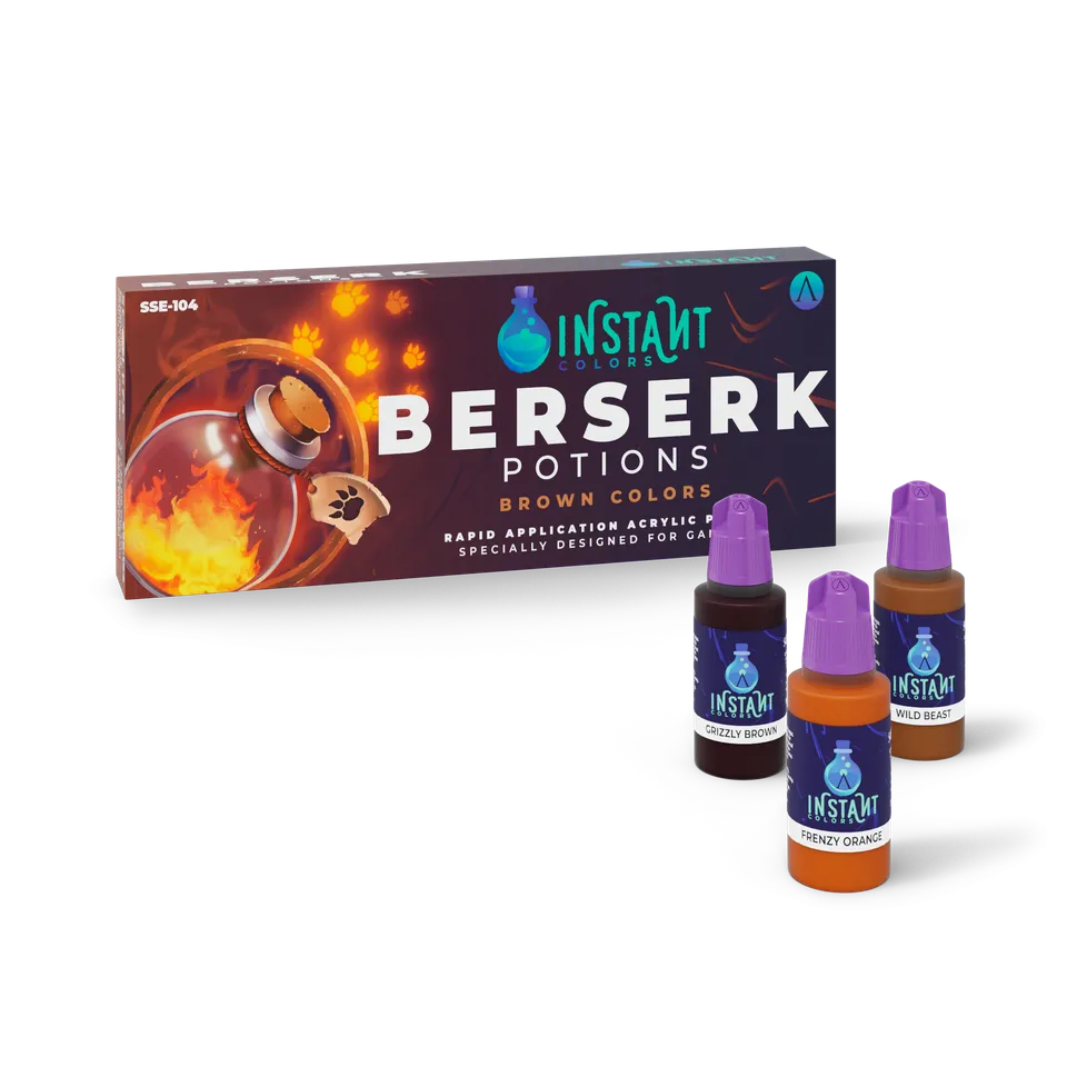 Scale75 Instant Colors Berserk Potions sada barev hnědé