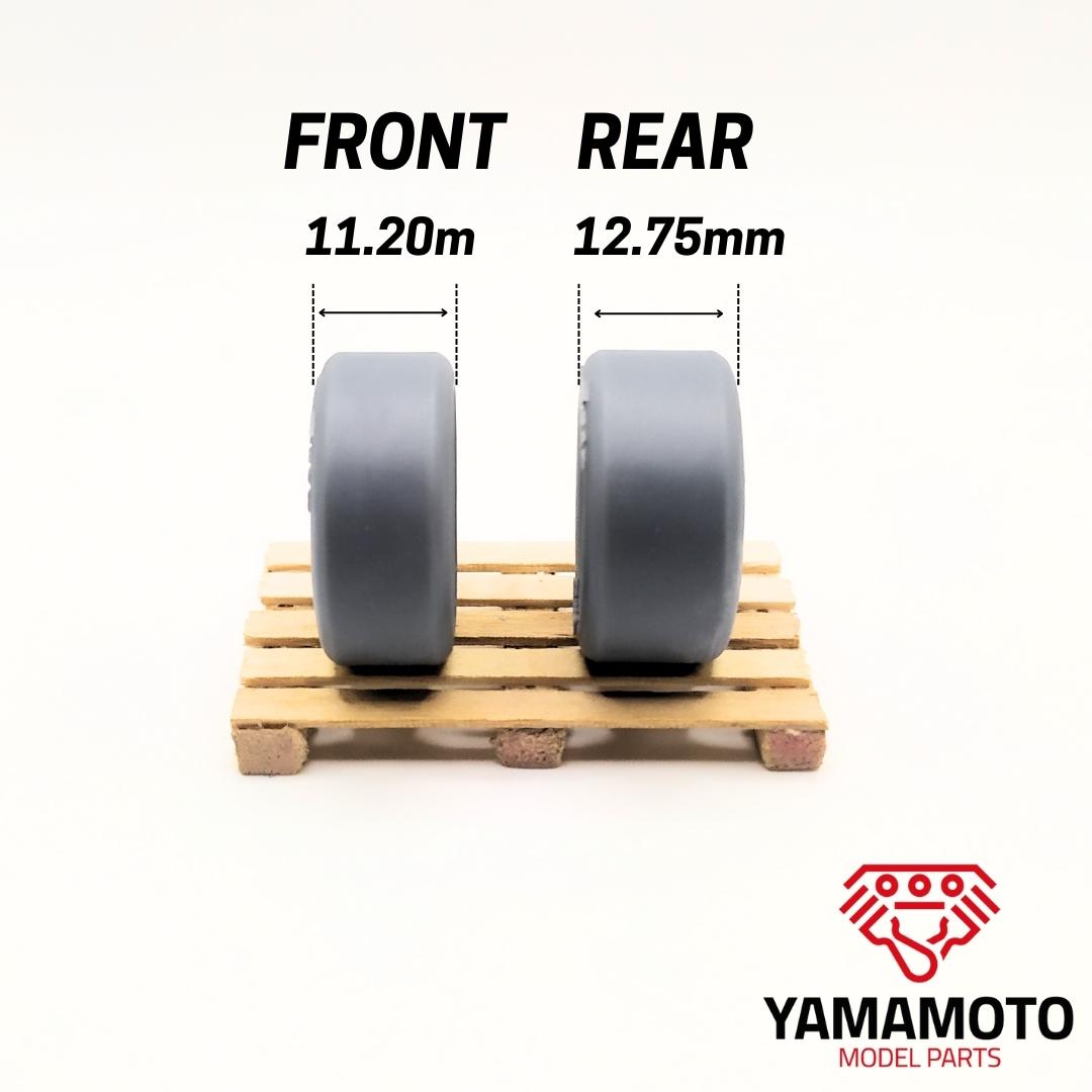 Yamamoto Cragar 397 15 kola s pneumatikami retro