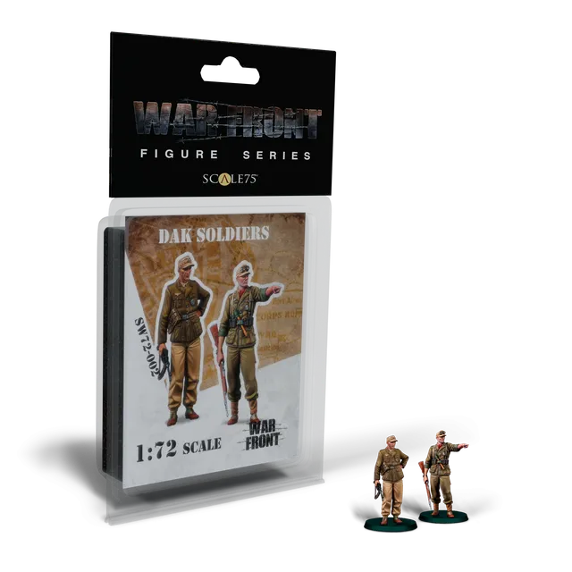 Scale75 Warfront Dak Soldiers figurky 1/72 resin nenabarvené
