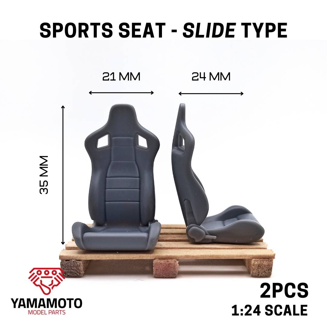 Yamamoto Sport Seats Slide Type sedačky 3D tisk