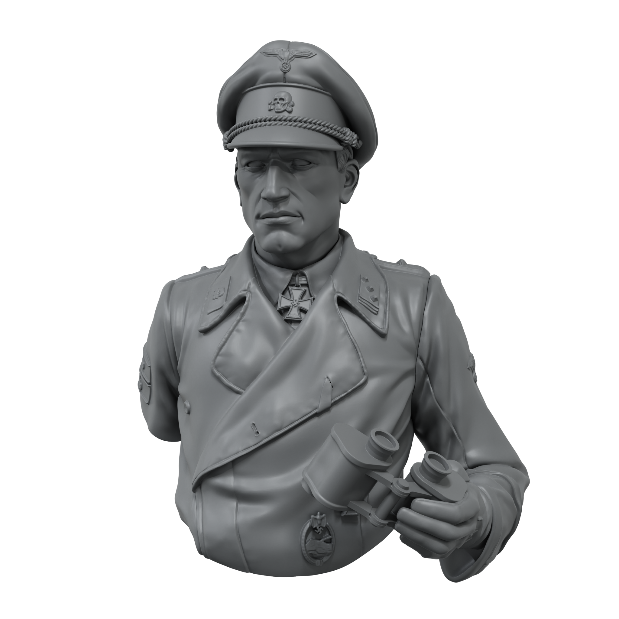 Scale75 Totenkopf 1942 resinová busta 1/10 nenabarvená
