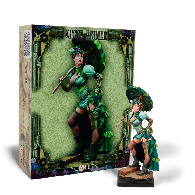 Scale75 Steam Wars Kitty Reimer figurka 75 mm nenabarvená