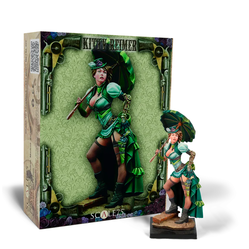 Scale75 Steam Wars Kitty Reimer figurka 75 mm nenabarvená