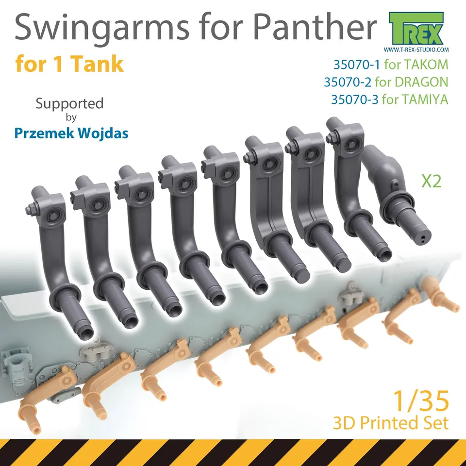 T-Rex Studio 35070 ramena Panther 1/35 Takom