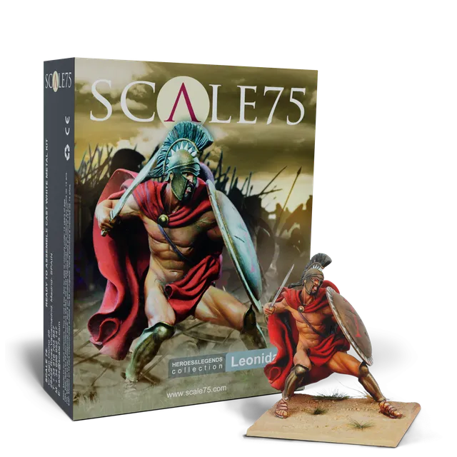 Scale75 Heroes & Legends Leonidas figurka 75 mm nenalakovaná