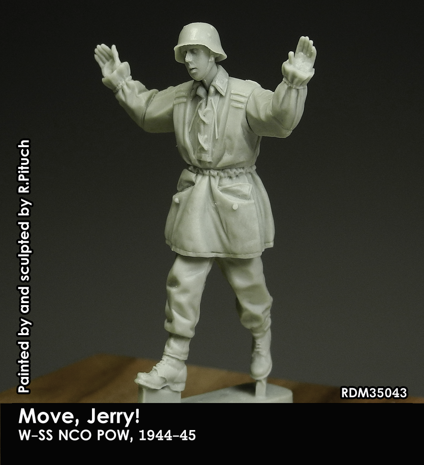 Rado Miniatures RDM35043 figurka 1/35 resin 1 ks voják