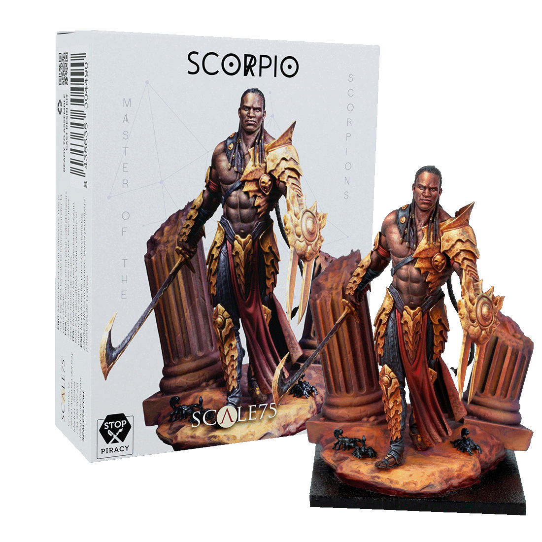 Scale75 Pack Volcano + Scorpio sada barev s figurkou