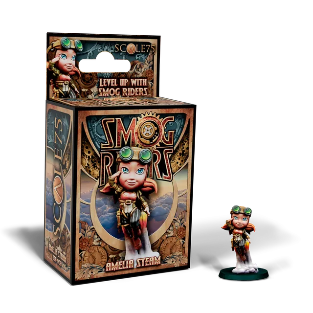 Scale75 Smog Riders Amelia Steam chibi figurka 35 mm