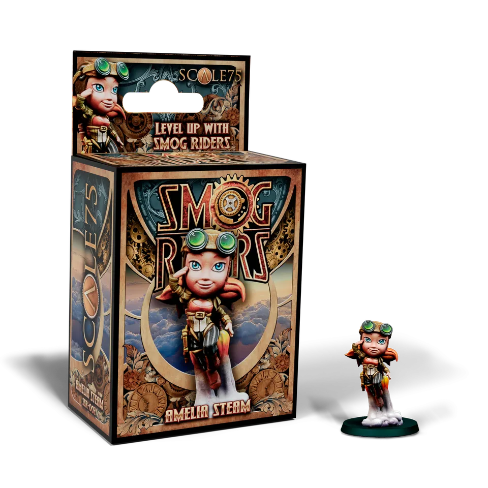 Scale75 Smog Riders Amelia Steam chibi figurka 35 mm
