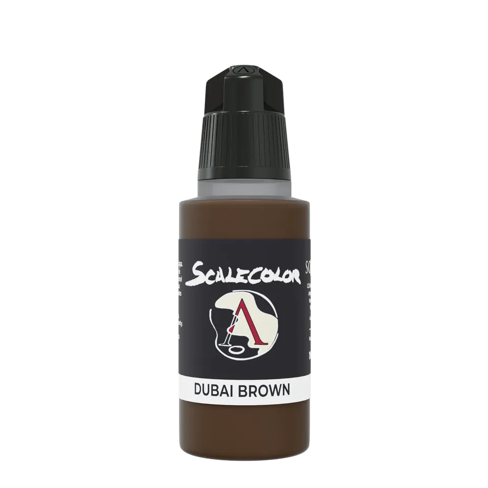 Scale75 Dubai Brown barva 17 ml matná