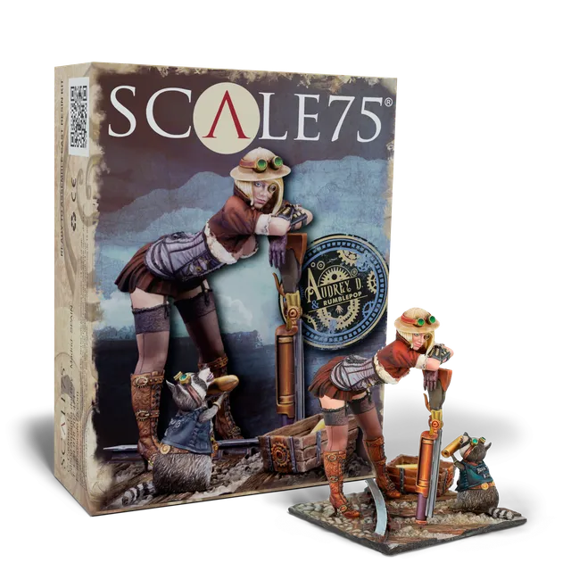 Scale75 Audrey D. Rumblepop figurka 75mm resinová