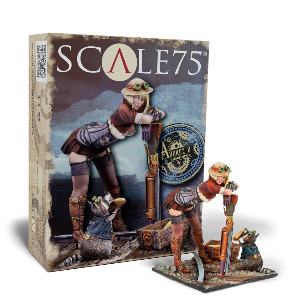 Scale75 Audrey D. Rumblepop figurka 75mm resinová