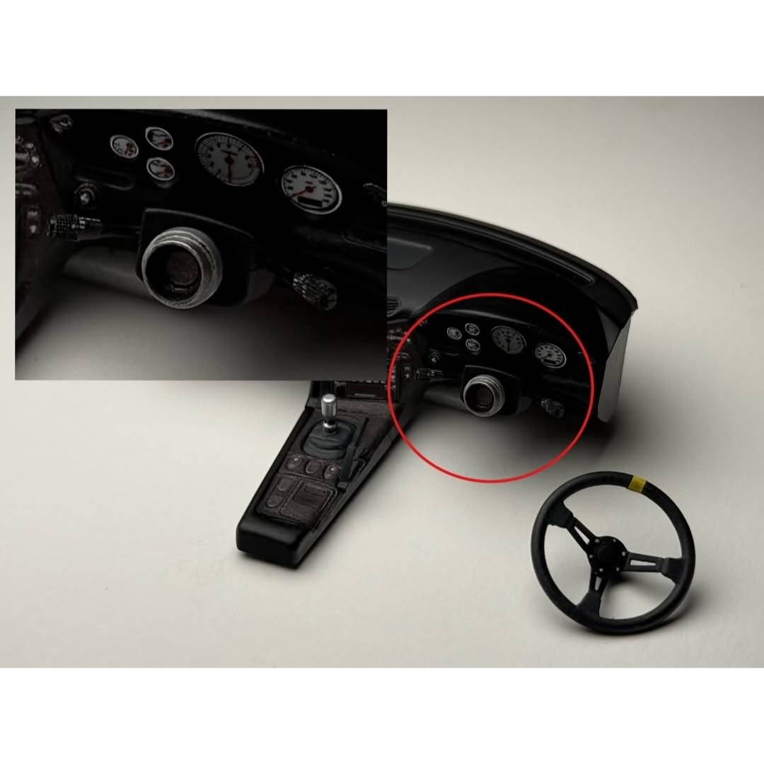 Yamamoto Quick Release Steering Wheel volant 3D tisk