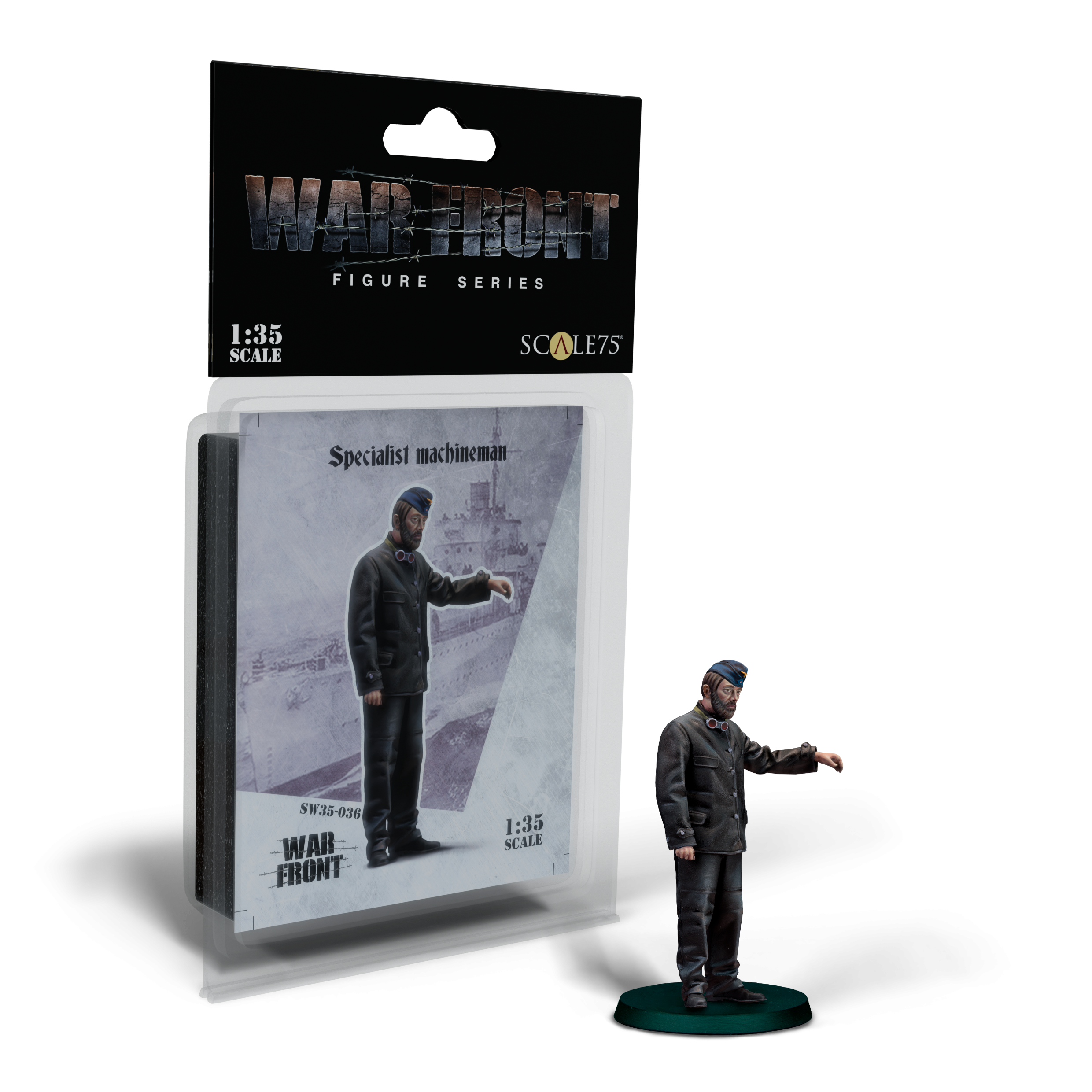 Scale75 Warfront Specialist Machineman figurka 1/35 resin