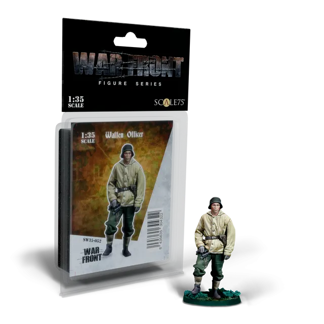Scale75 Warfront Waffen Officer figurka 1:35 resin