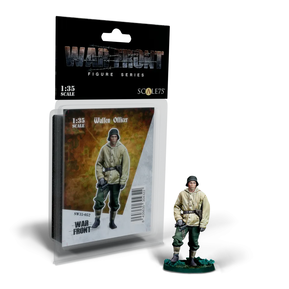 Scale75 Warfront Waffen Officer figurka 1:35 resin