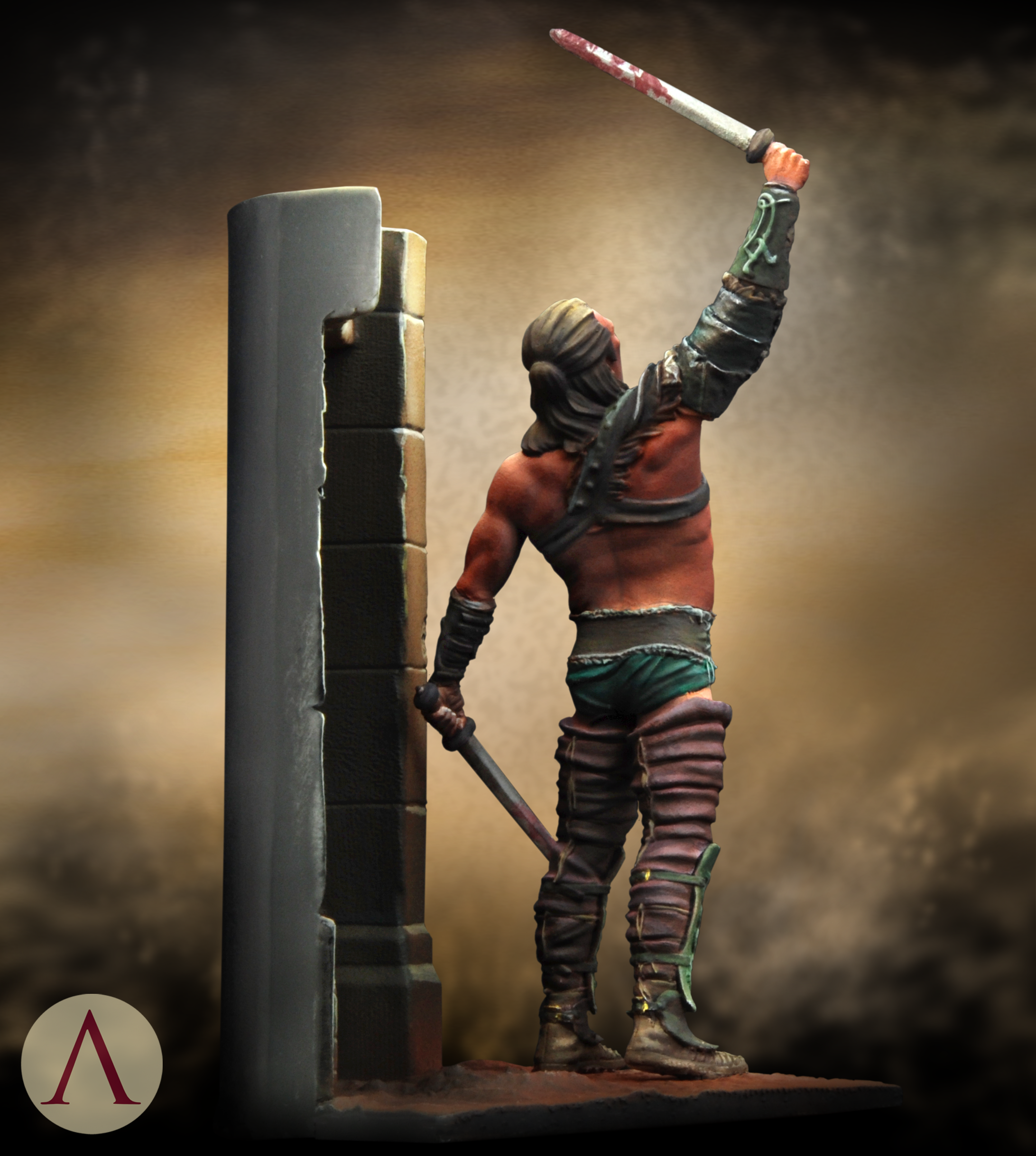 Scale75 Gannicus figurka gladiátor