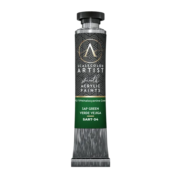 Scale75 Artist Sap Green akrylová barva 20 ml krycí