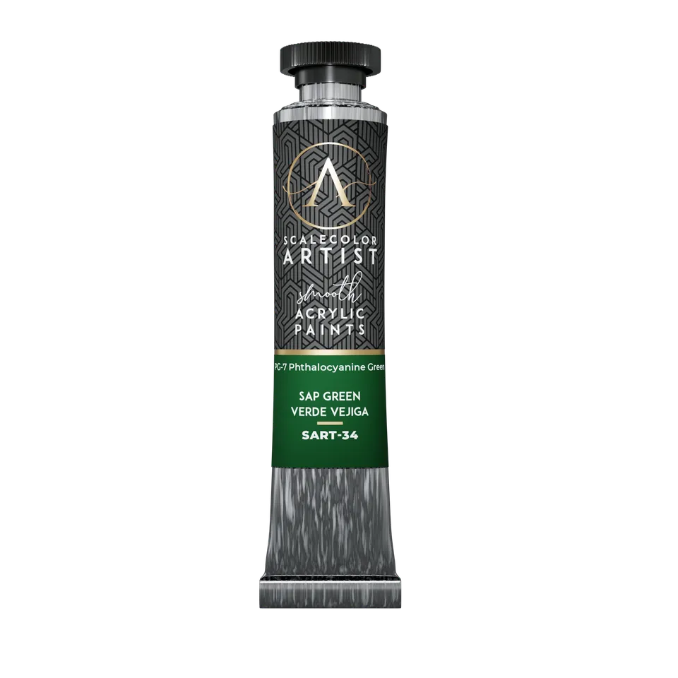 Scale75 Artist Sap Green akrylová barva 20 ml krycí