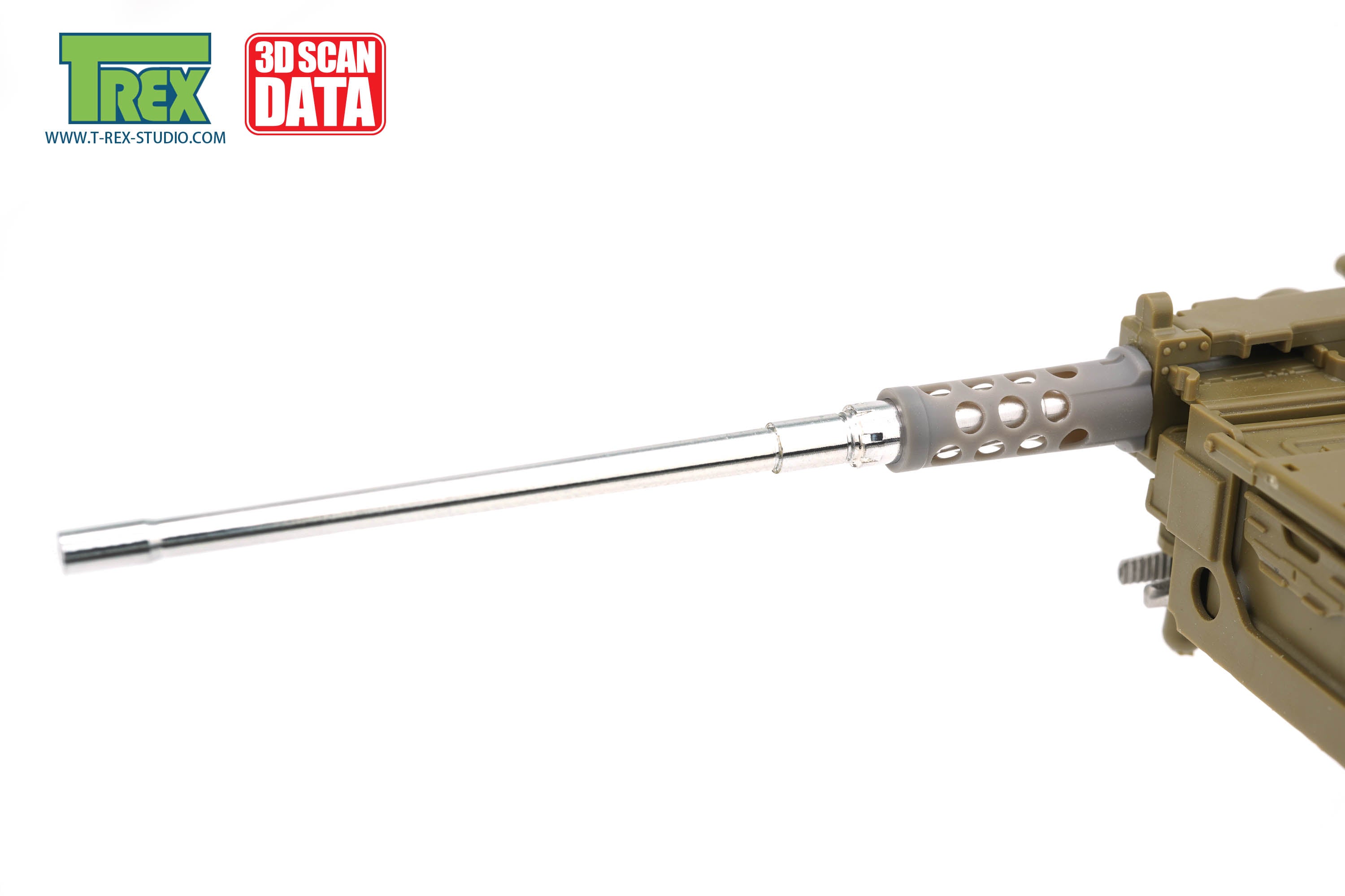 T-Rex Studio TR16064 hlaveň 1/16 M2HB/QCB 50CAL
