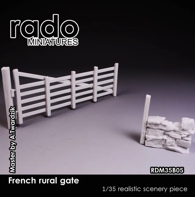 Rado Miniatures RDM35B05 scenérie 1/35 resin 5 dílů