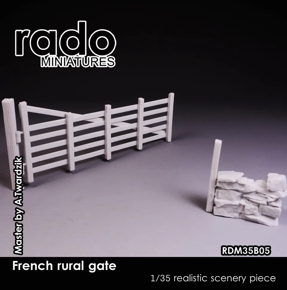 Rado Miniatures RDM35B05 scenérie 1/35 resin 5 dílů