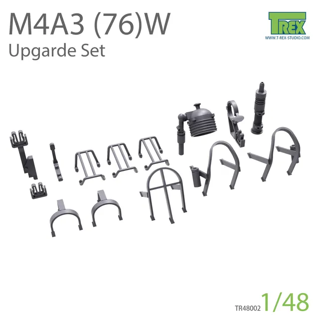 T-Rex Studio TR48002 upgrade M4A3 76W 1/48 Sherman