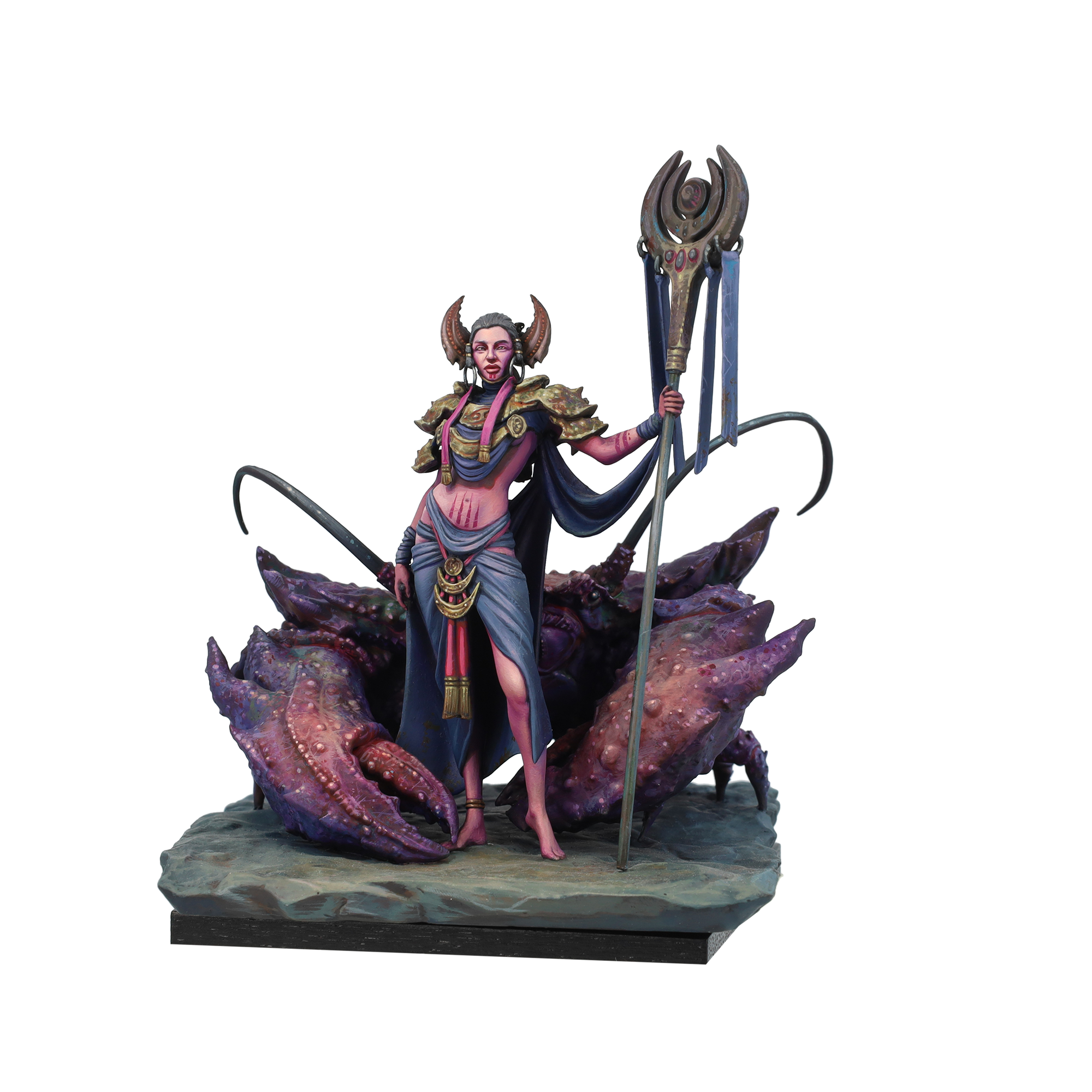 Scale75 Zodiac Cancer sběratelská resinová figurka nenabarvená