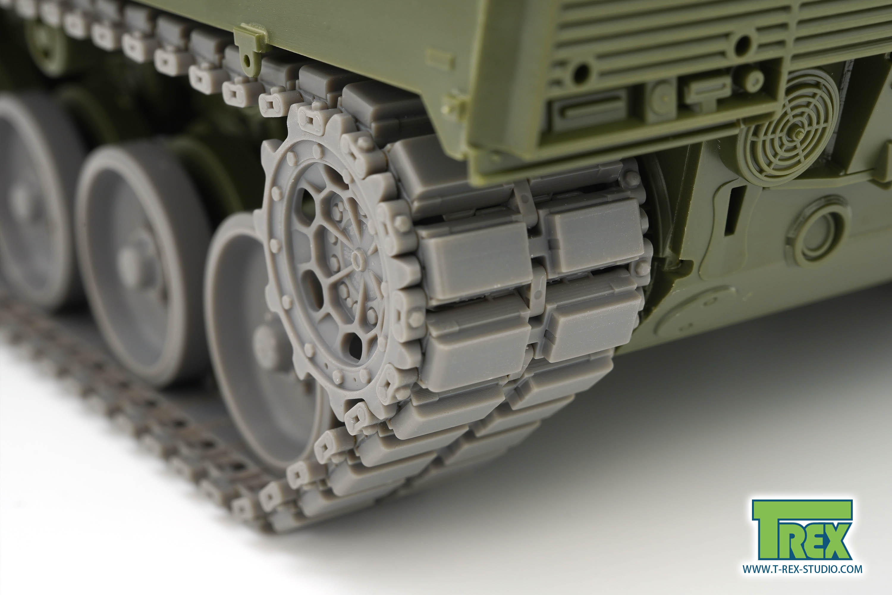 T-Rex Studio TR35219 ozubená kola Leopard 2A7V 1/35 Tamiya