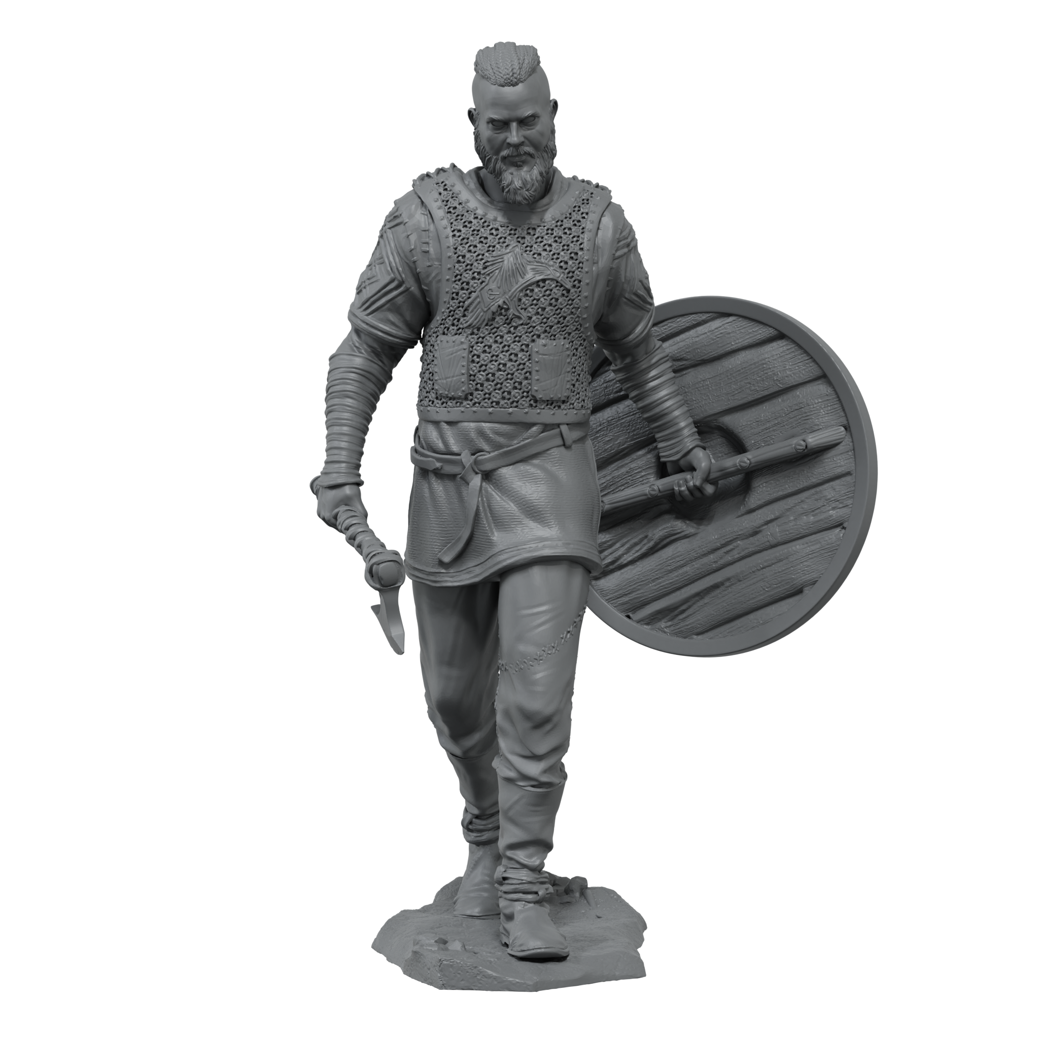 Scale75 Heroes Ragnar Lodbrok figurka 75 mm resin nenabarvená