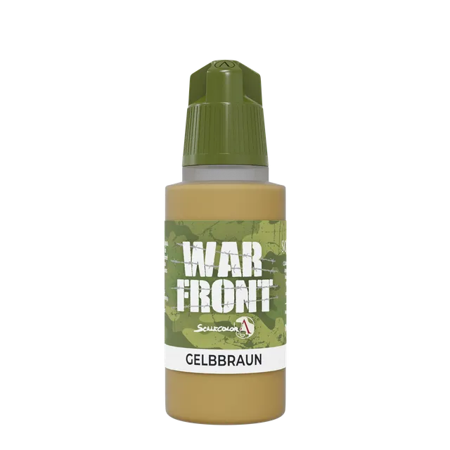 Scale75 Warfront Gelbbraun akrylová barva 17 ml matná