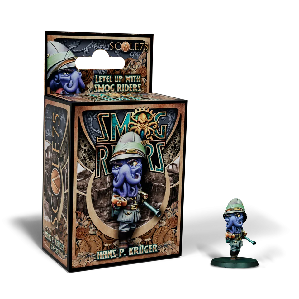 Scale75 Smog Riders Hans P. Kruger nenabarvená figurka 35 mm