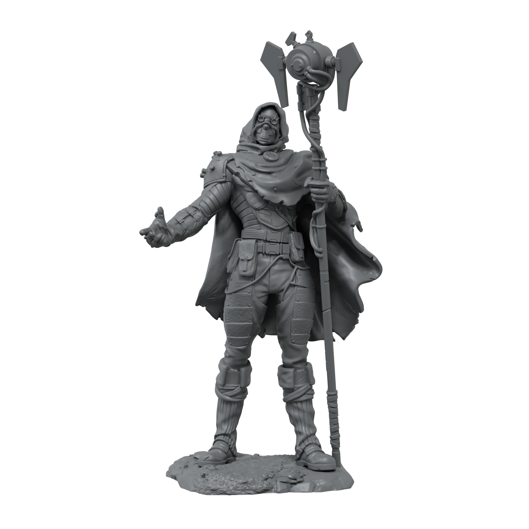 Scale75 Degenesis Chronicler figurka 75 mm nemalovaná resin