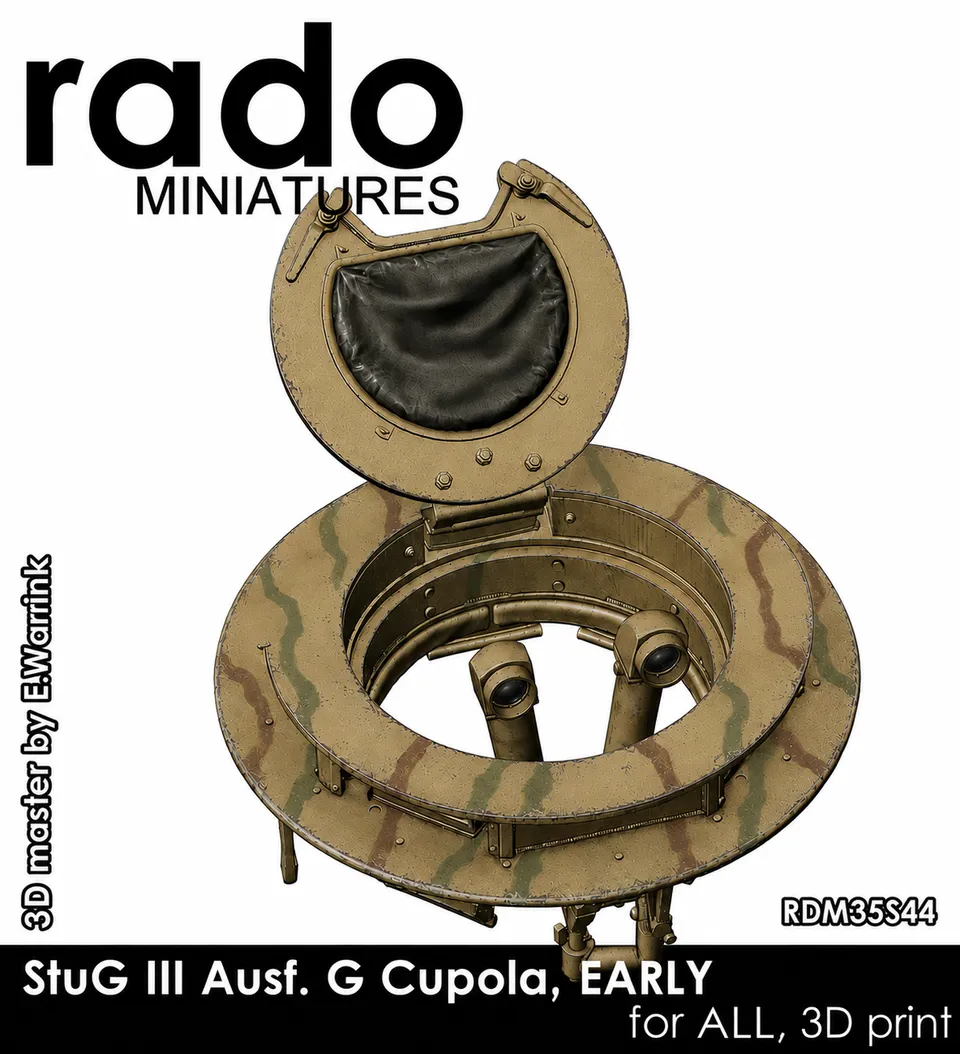 Rado Miniatures RDM35S44 kopule StuG III/IV 1/35